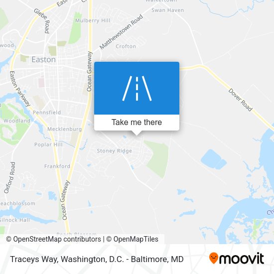 Traceys Way map