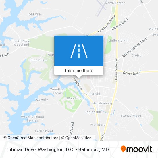 Mapa de Tubman Drive