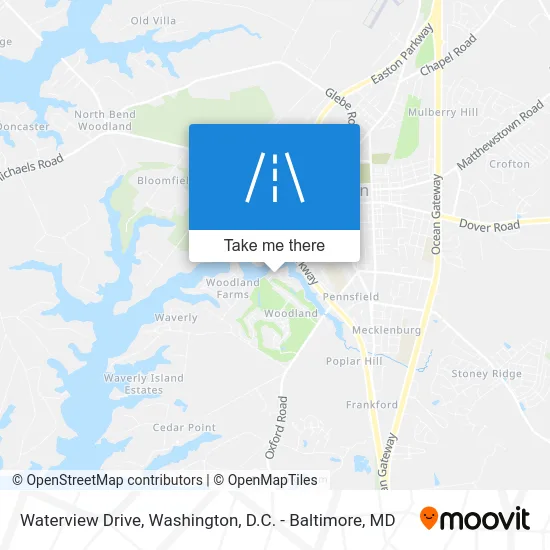 Waterview Drive map