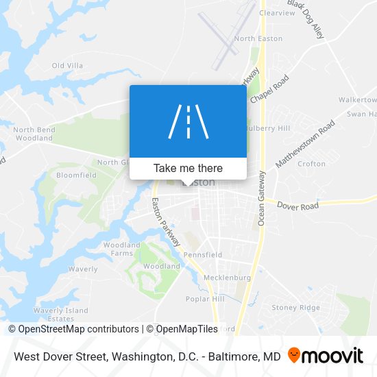 Mapa de West Dover Street
