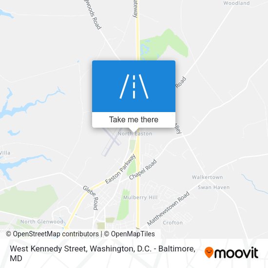 Mapa de West Kennedy Street