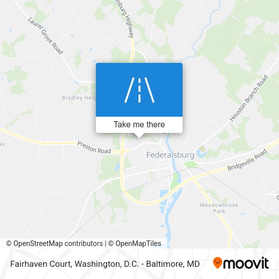 Fairhaven Court map