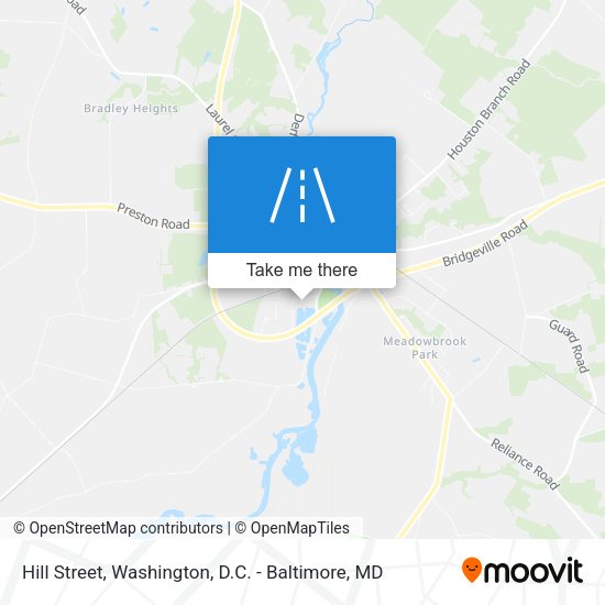 Hill Street map