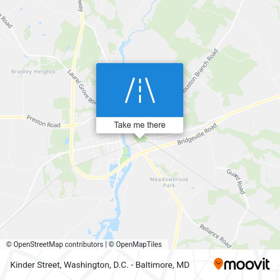 Mapa de Kinder Street