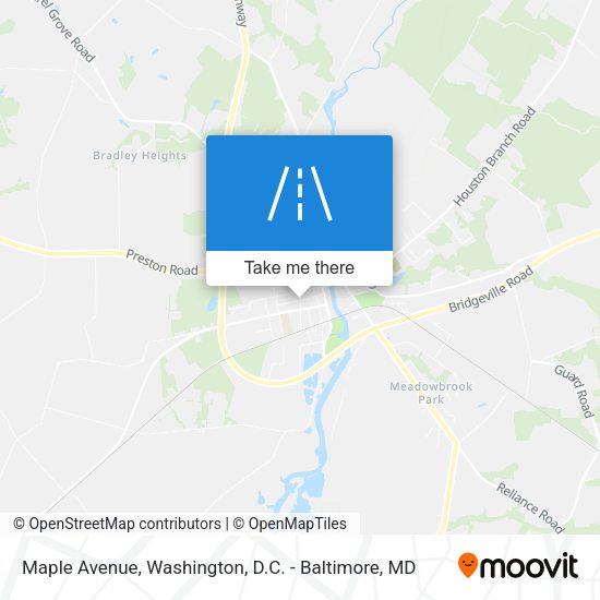Maple Avenue map