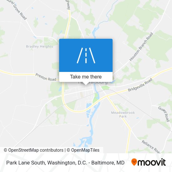 Park Lane South map