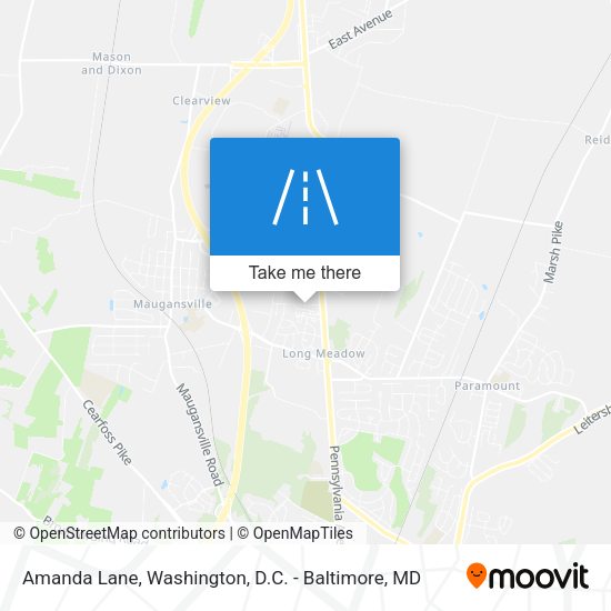 Amanda Lane map