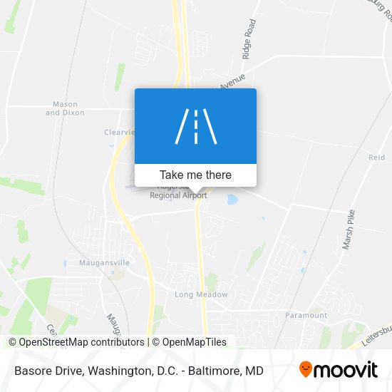 Mapa de Basore Drive