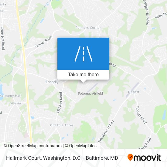 Hallmark Court map