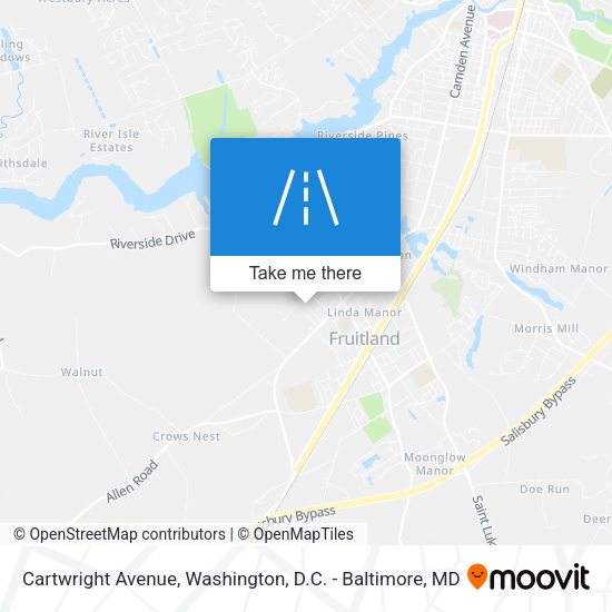 Cartwright Avenue map