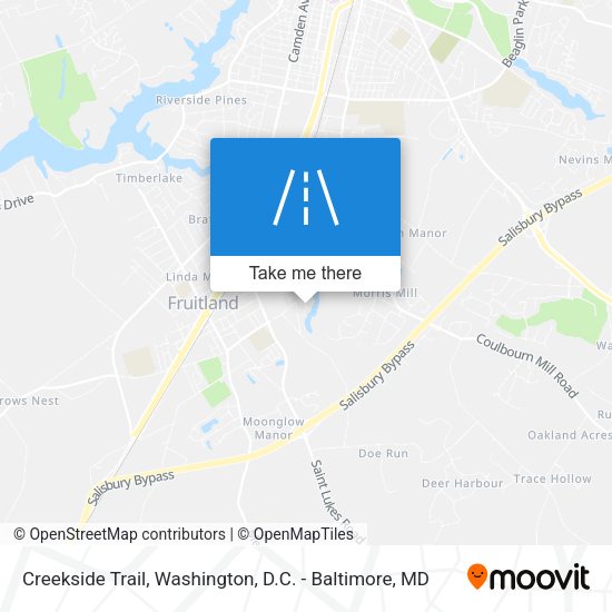 Creekside Trail map