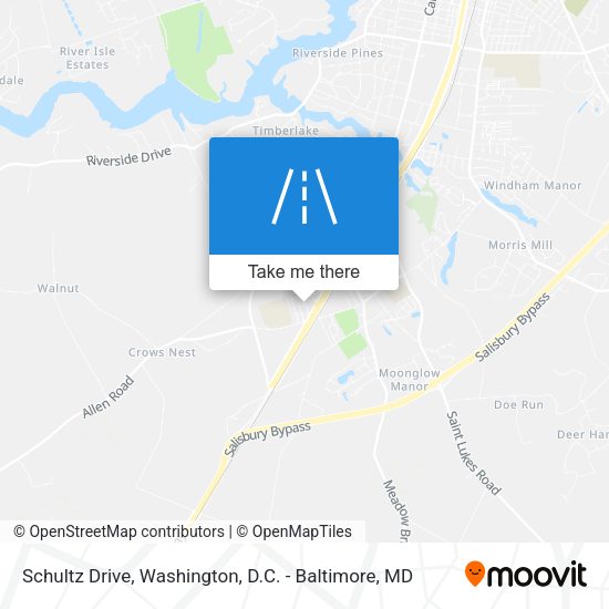 Schultz Drive map