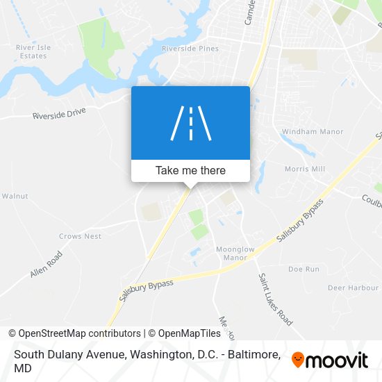 Mapa de South Dulany Avenue