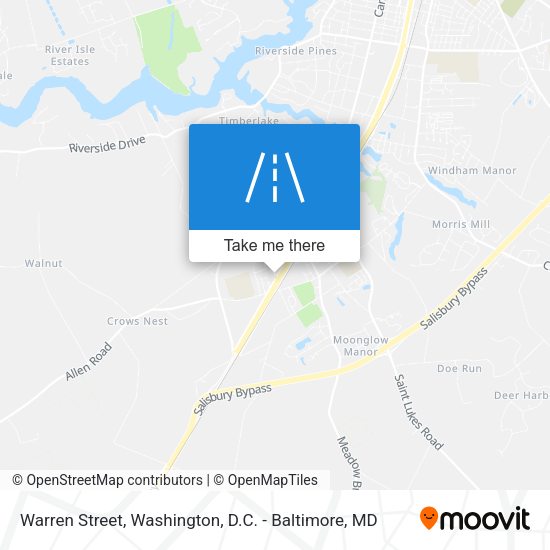Warren Street map