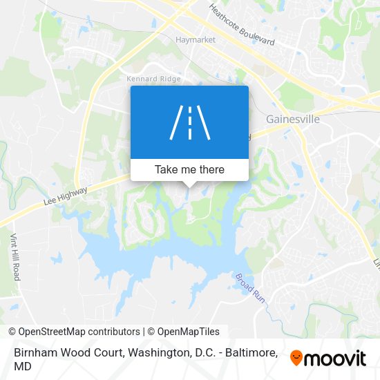 Birnham Wood Court map