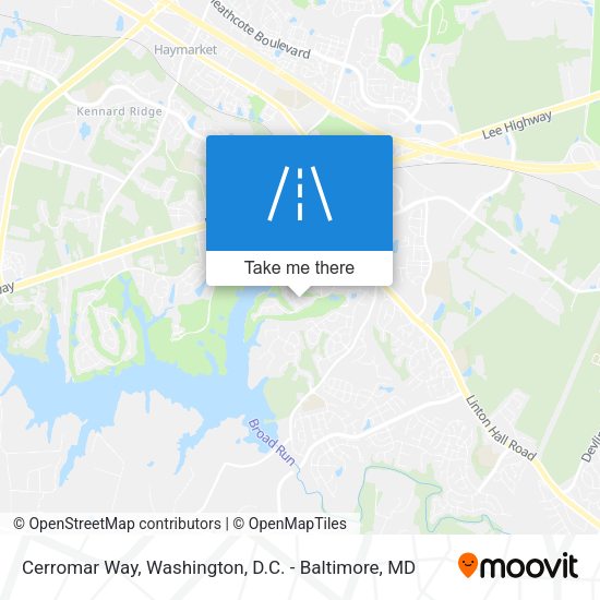 Cerromar Way map