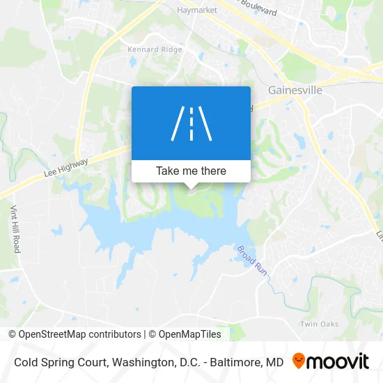 Cold Spring Court map