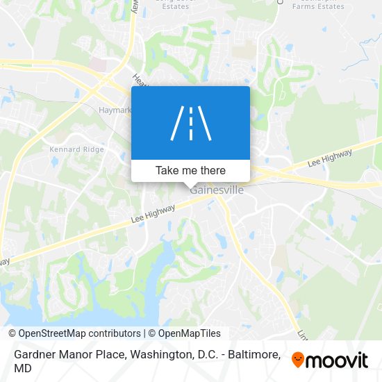 Mapa de Gardner Manor Place