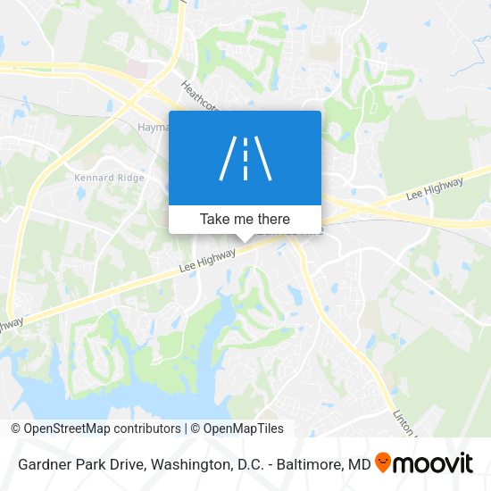 Mapa de Gardner Park Drive
