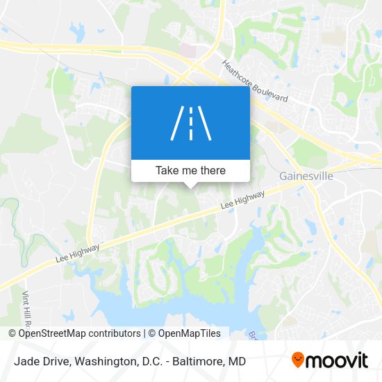 Jade Drive map