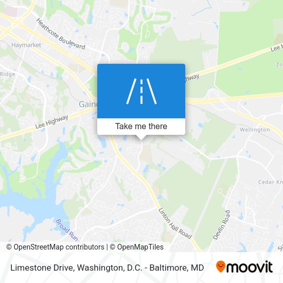 Mapa de Limestone Drive