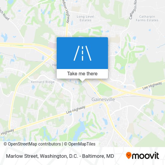 Marlow Street map