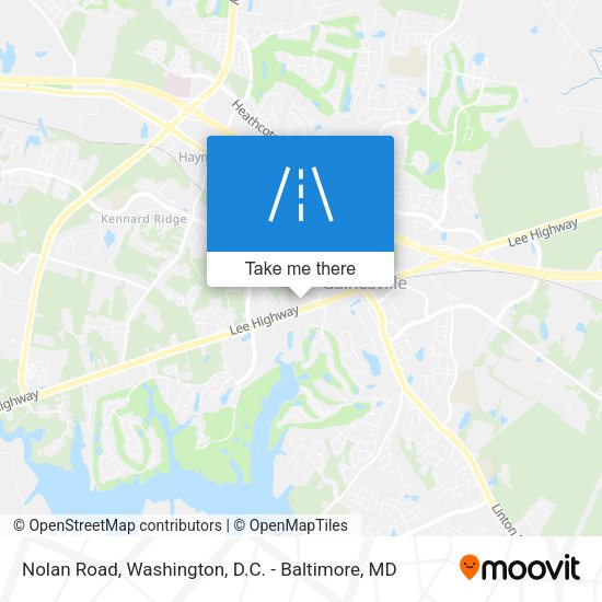 Nolan Road map