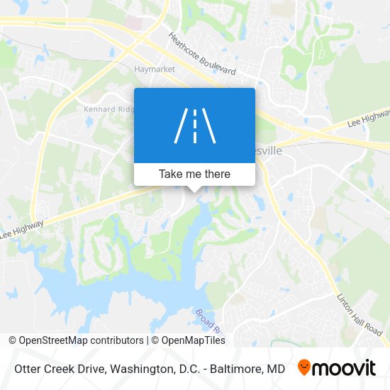 Otter Creek Drive map