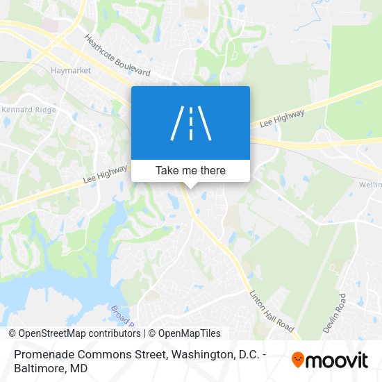 Promenade Commons Street map