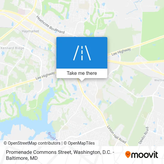 Promenade Commons Street map