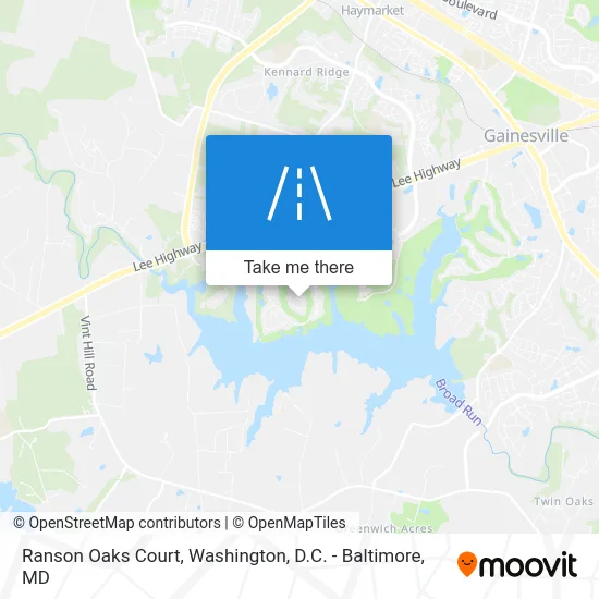 Ranson Oaks Court map