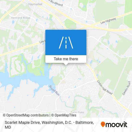 Scarlet Maple Drive map