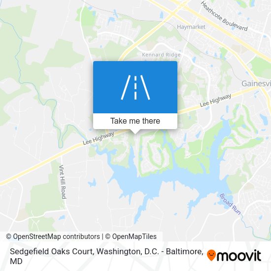 Sedgefield Oaks Court map