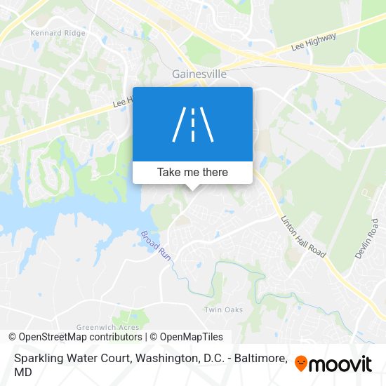 Mapa de Sparkling Water Court