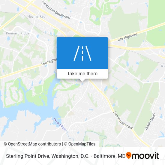 Sterling Point Drive map