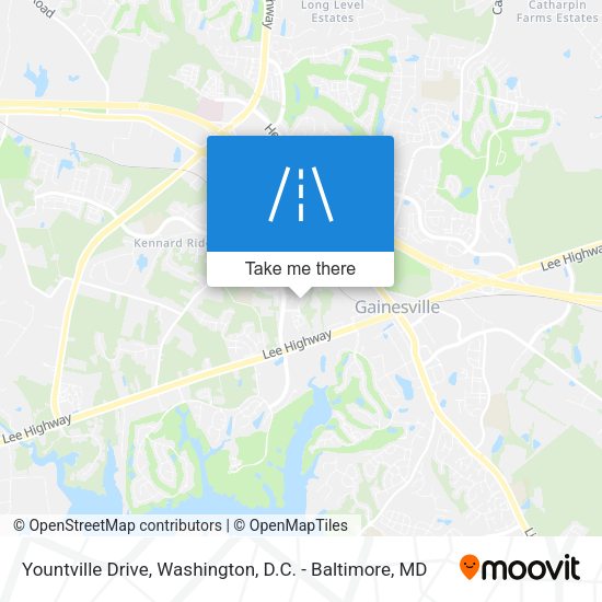 Mapa de Yountville Drive