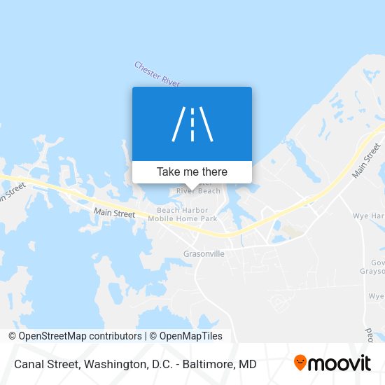 Canal Street map