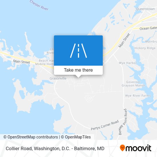 Collier Road map