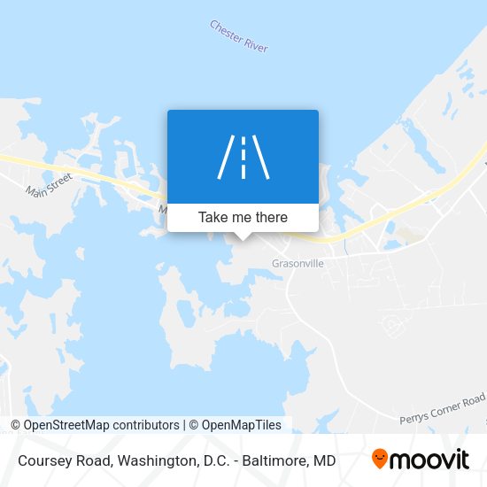 Mapa de Coursey Road