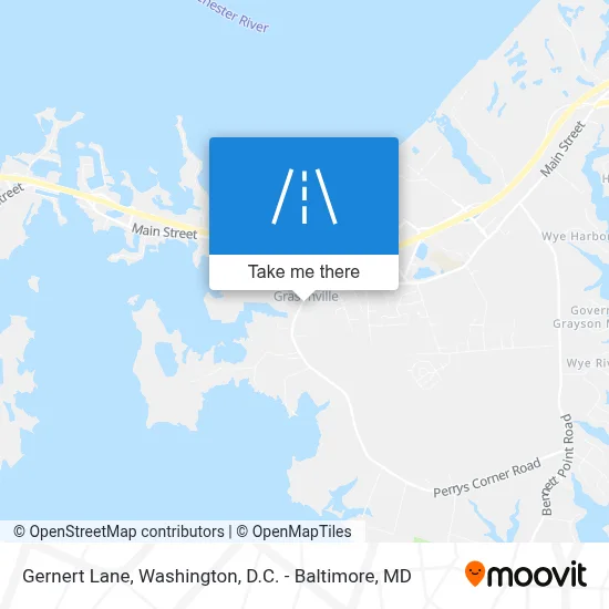 Gernert Lane map