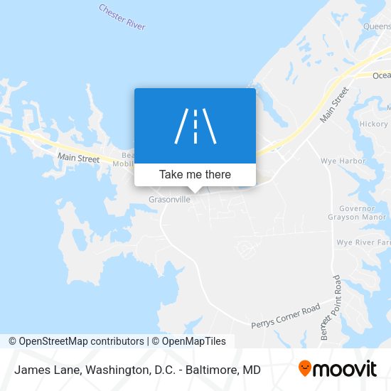 James Lane map
