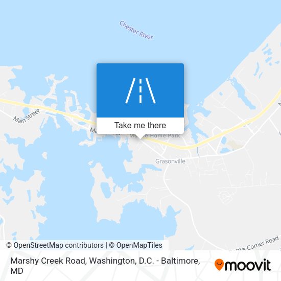 Mapa de Marshy Creek Road