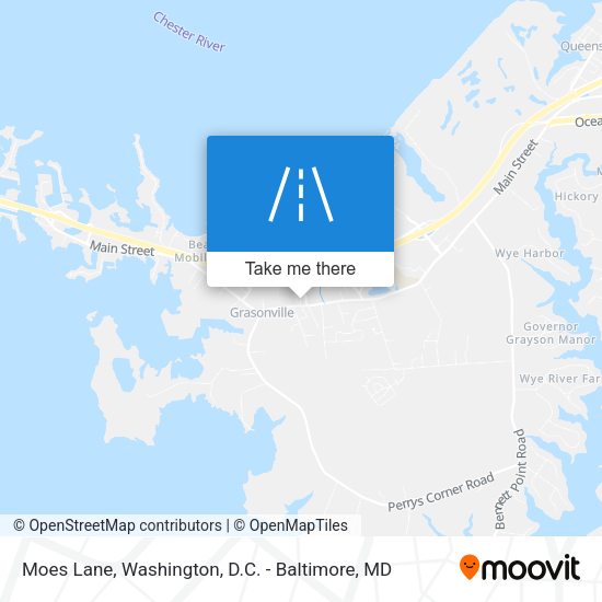 Mapa de Moes Lane