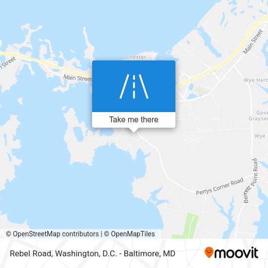 Mapa de Rebel Road