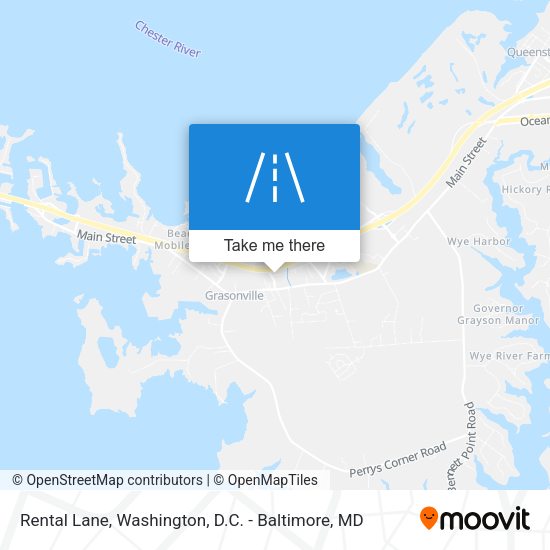 Rental Lane map
