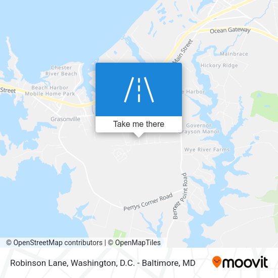 Mapa de Robinson Lane