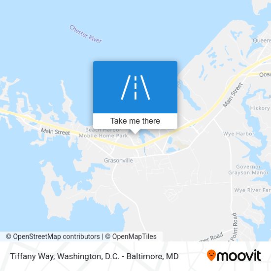 Mapa de Tiffany Way