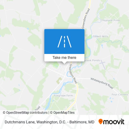 Dutchmans Lane map