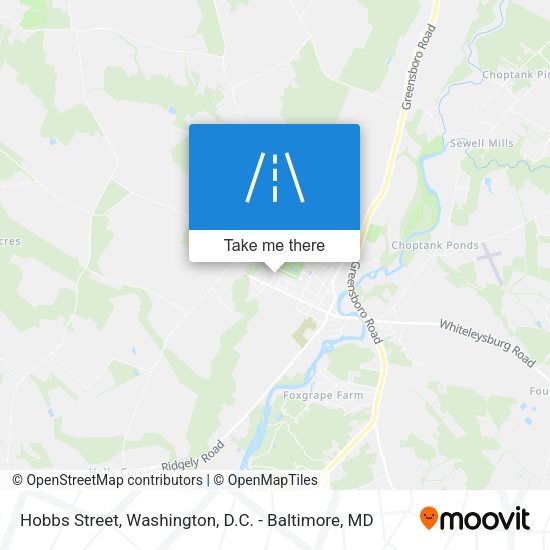 Mapa de Hobbs Street