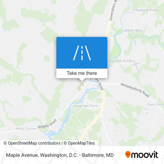 Mapa de Maple Avenue